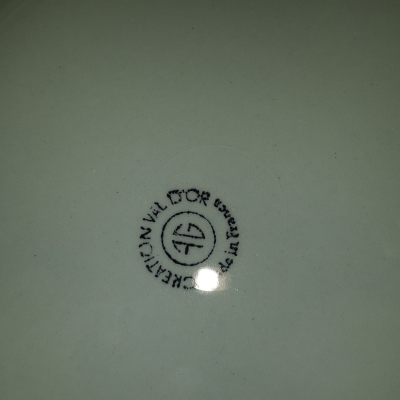 Creation Val d'Or made in France set of 4 matching cheese plates - Picture 2 of 3